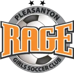 Pleasanton Rage W logo