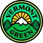 Vermont Green W logo